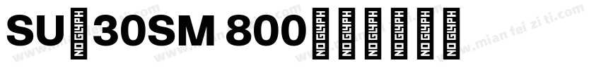 SU-30SM 800字体转换